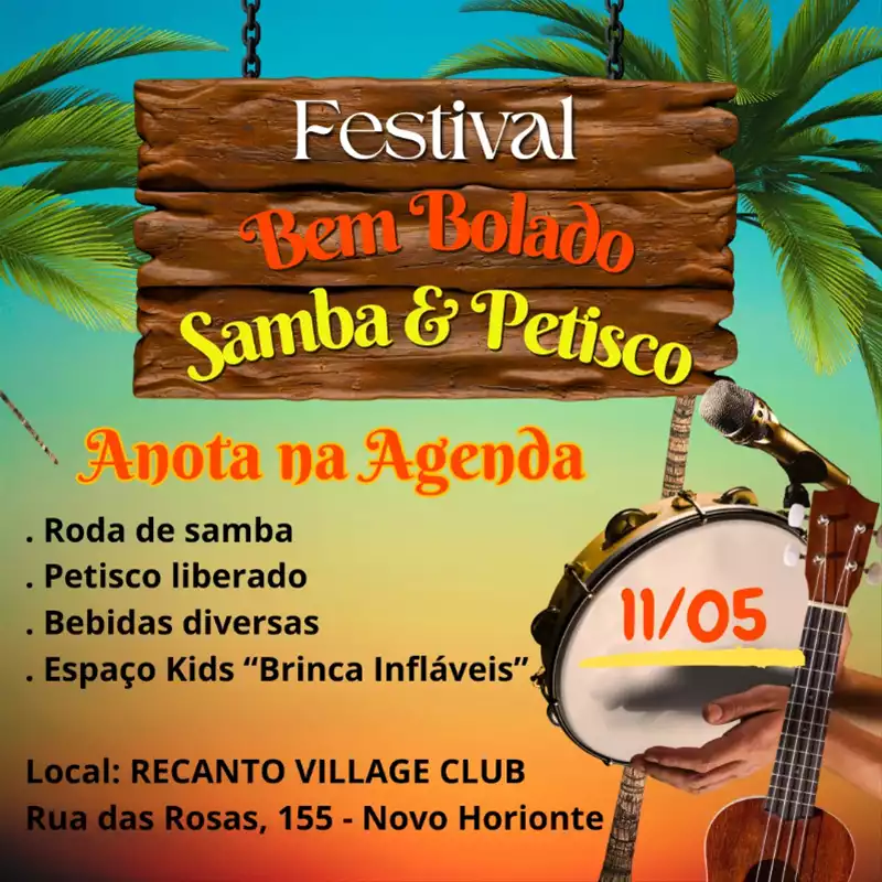 Festival Bem Bolado Samba & Petisco